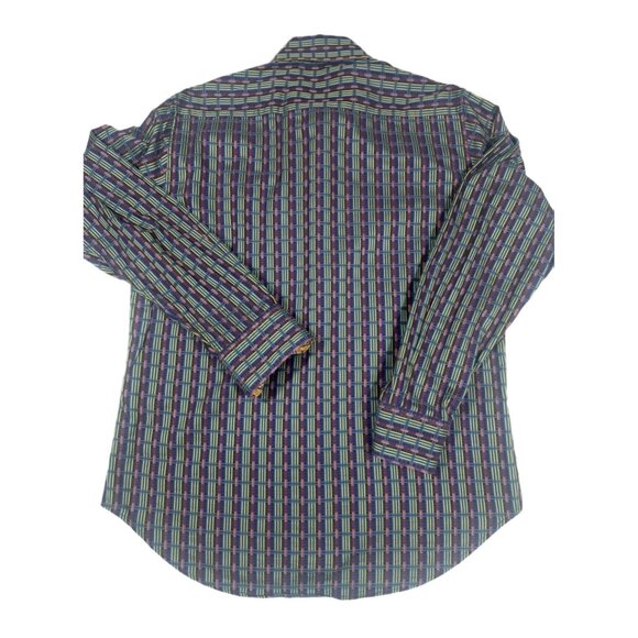 Robert Graham Men’s Button Down Shirt Size M Multicolor Cotton Classic Fit - Picture 2 of 6